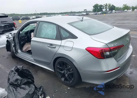 2024 Honda Civic Sport из США, поврежденный, VIN 2HGFE2F54RH566120